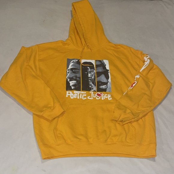 Preloved Vintage size large Poetic Justic Tupac sweater - Picture 2 of 8